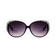 thumbnail image 1 of Women's Embellished Black and Gold Fashion Sunglasses, 1 of 3