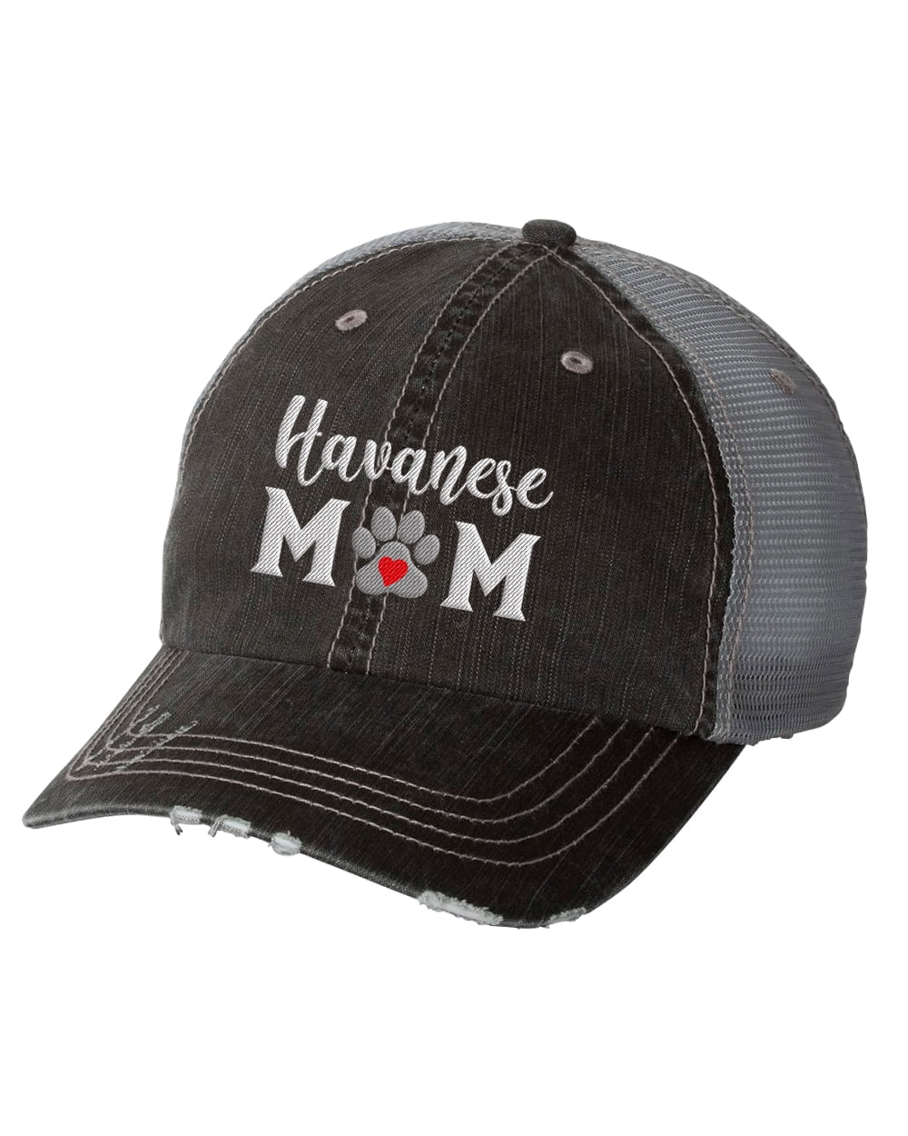 Custom Embroidered Cane Corso Dog Mom Hat - Baseball Cap Or High Ponytail Cap For Women, Handmade Gift