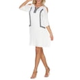 thumbnail image 1 of Women's Embroidered Shoulder Cut Out Dress, 1 of 4