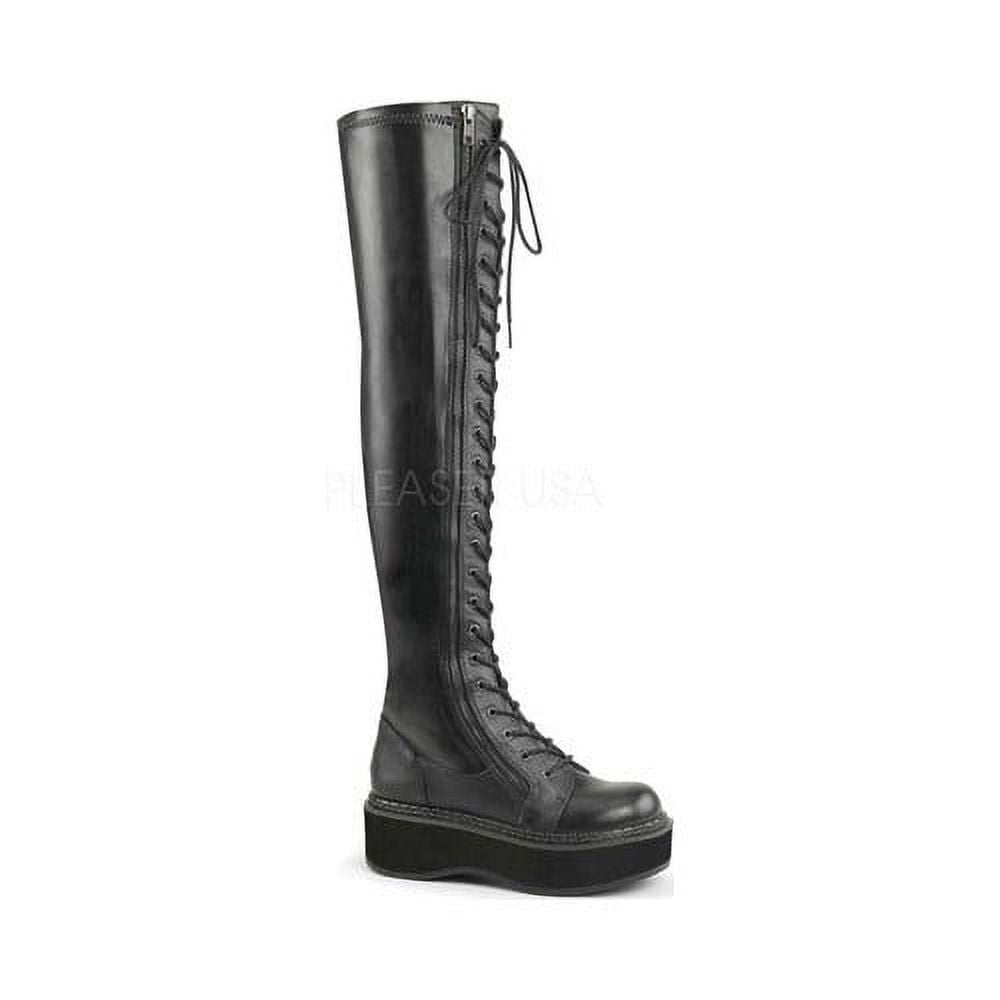Women s Demonia Emily 375 Thigh High Boot Walmart