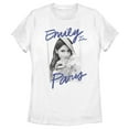 thumbnail image 1 of Women's Emily in Paris Black and White Photo Frame  Graphic Tee White / Portrait Medium, 1 of 4