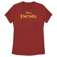 thumbnail image 1 of Women's Encanto Classic Logo  Graphic Tee Red Small, 1 of 4