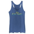 thumbnail image 1 of Women's Encanto Colorful Logo Racerback Tank Top Royal Blue Heather Small, 1 of 4