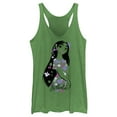thumbnail image 1 of Women's Encanto Isabela Portrait Magical Floral Powers  Racerback Tank Top Envy Green X Small, 1 of 4