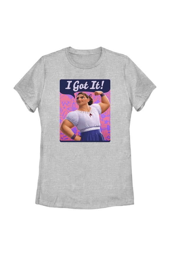 Women's Encanto Luisa I Got It! Graphic Tee Athletic Heather 2X Large