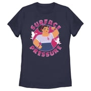 Womens Encanto Luisa Surface Pressure Strong Graphic Tee Navy Blue Small