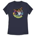 thumbnail image 1 of Women's Encanto Mirabel Hermanita Jump Graphic Tee Navy Blue Medium, 1 of 4