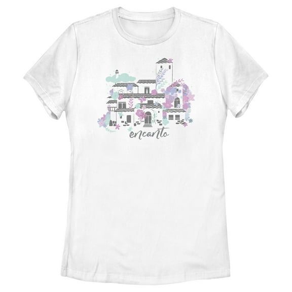 Women's Encanto The Magical Home Graphic Tee White Small