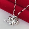 thumbnail image 1 of Women's Entity Four-leaf Clover Pendant Necklace, 1 of 2