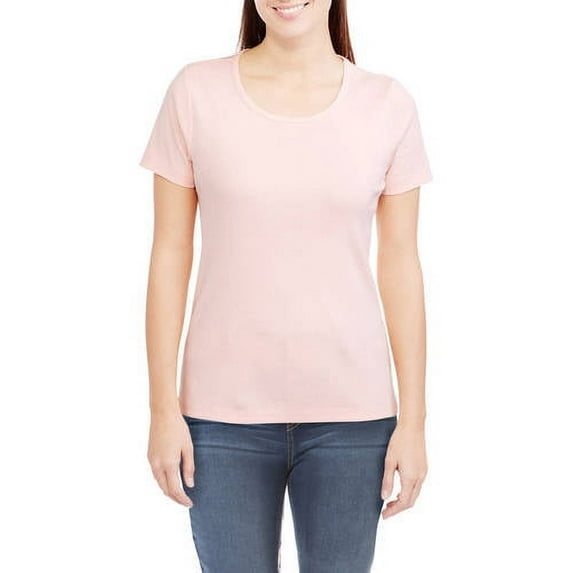 Women's Essential Short-Sleeve Scoopneck T-Shirt