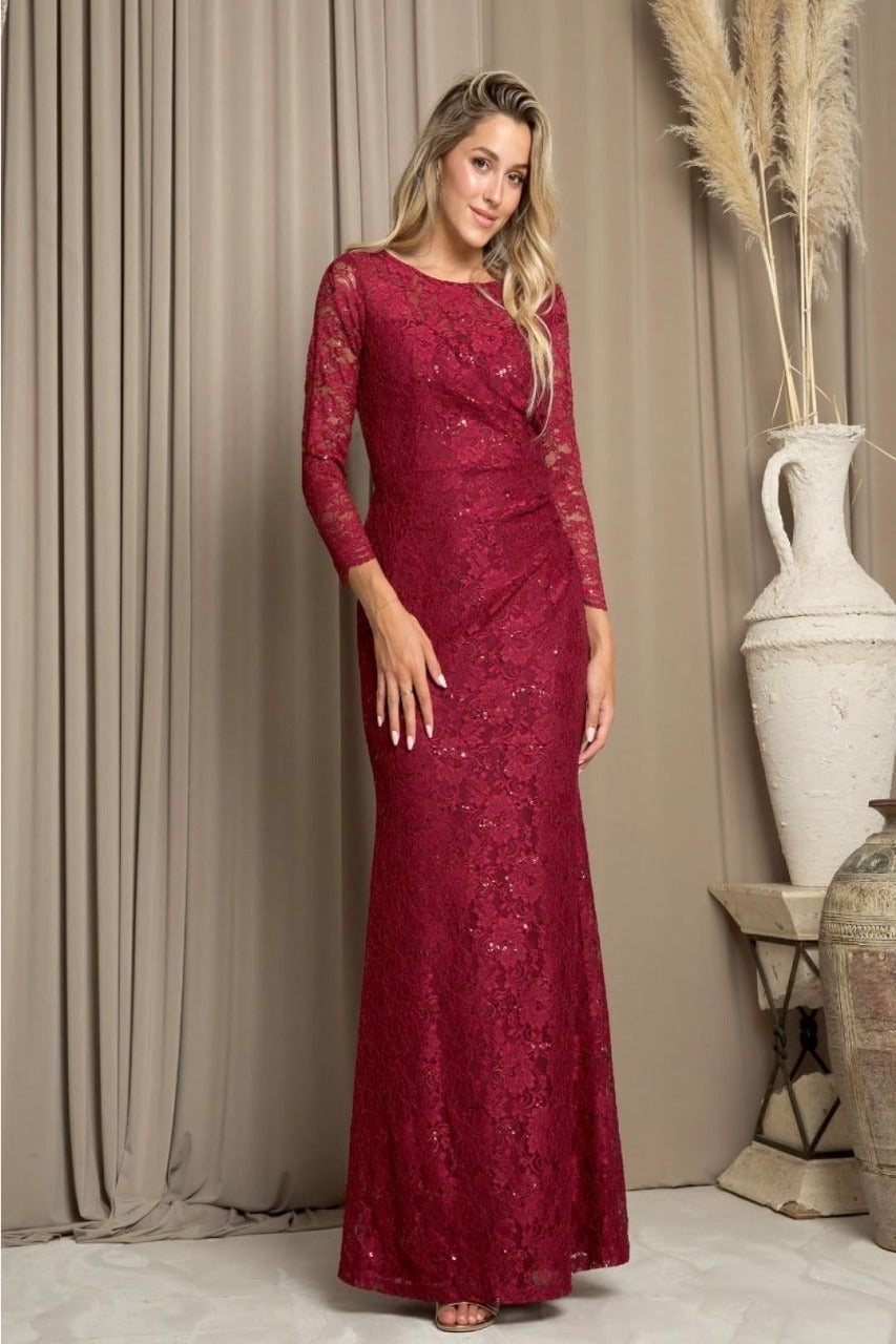 mother of the groom burgundy dresses Plum Purple Contrast Trim Polo Maxi Dress - All Dresses