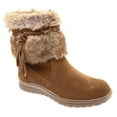 thumbnail image 1 of Minnetonka Womens Everett Shearling Boot, Dusty Brown, Size 9, 1 of 5