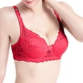 thumbnail image 1 of Women's Everyday Bras, Push Up Bras for Women Lace Bra Sexy Full Coverage Corset Underwire Bra Plus Size for Large Breasts with Support S-XL, 1 of 8