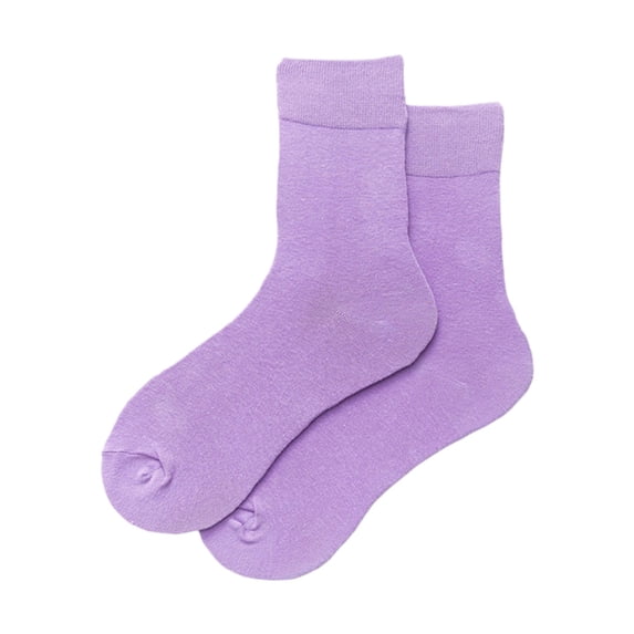 TBWNWG Women's Everyday Comfort Mid Crew Casual Socks Soft Breathable Stackable Fashion Footwear For Daily Wear,Size One Size