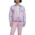thumbnail image 1 of Women's Ex-Boyfriend Cotton Denim Trucker Jacket -  Size Large, 1 of 4