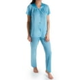 thumbnail image 1 of Women's Exquisite Form 90107 Coloratura Vintage Short Sleeve Pajama Set, 1 of 4