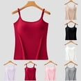 thumbnail image 1 of Women's Extended Size Seamless Wirefree Thermal Camisole for All Seasons Sports Yoga Workout and Lounge Wear, 1 of 7