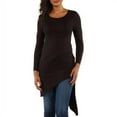 thumbnail image 1 of Women's Extra Long Diagonal Sweep Tunic, 1 of 3