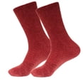 thumbnail image 1 of Women's Extra Thick Cozy Winter Home Slipper Socks - 2 Pair Packs, 1 of 8