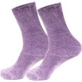 thumbnail image 1 of Women's Extra Thick Cozy Winter Home Slipper Socks - 2 Pair Packs, 1 of 8