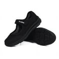 thumbnail image 1 of Women's Diabetic Edema Shoes with Fully Adjustable Closures Easy On/Off Casual Walking Sneakers Lightweight Breathable Flat Mary Jane Shoes Air Cushion for Elderly Swollen Feet Outdoor, 1 of 5