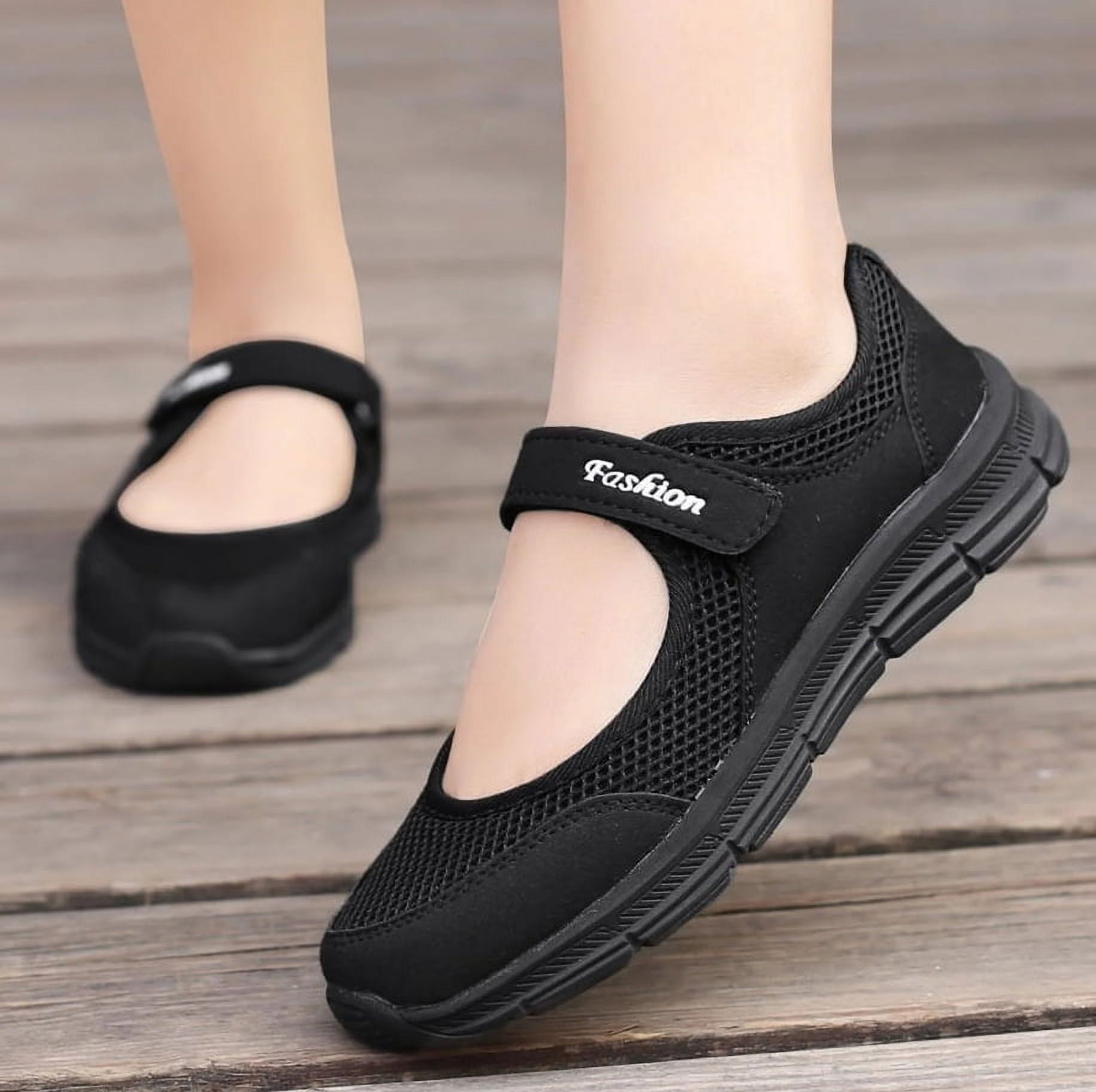 Women's Extra Wide Diabetic Edema Shoes with Fully Adjustable Closures