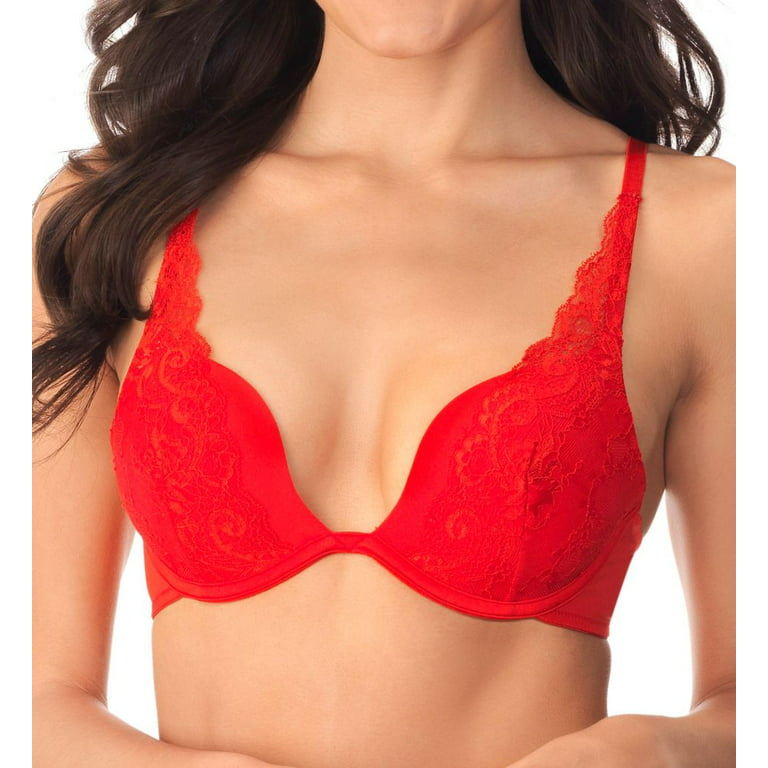 Plunge Lingerie Set For Women Push Up Bra With Undergriving