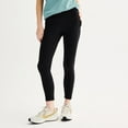 thumbnail image 1 of Women's FLX High-Rise Affirmation 7/8 Pocket Leggings Color: Mineral Black Size: LARGE, 1 of 4