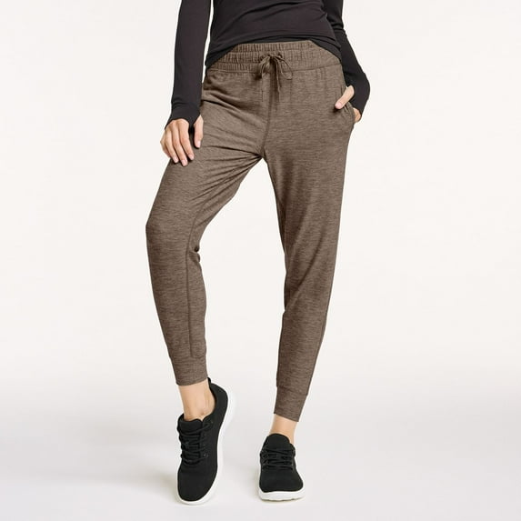 Women's FLX Wander Joggers Color: Landon Plum Size: S LONG