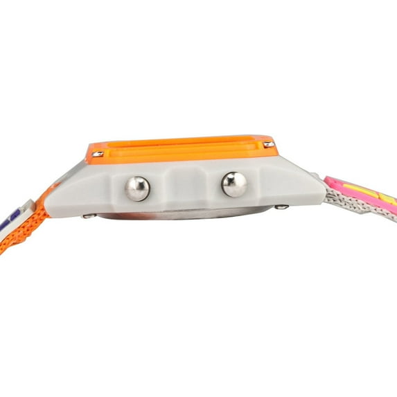 Women's FS84860 Shark Clip Multicolor Digital Watch with Nylon Band