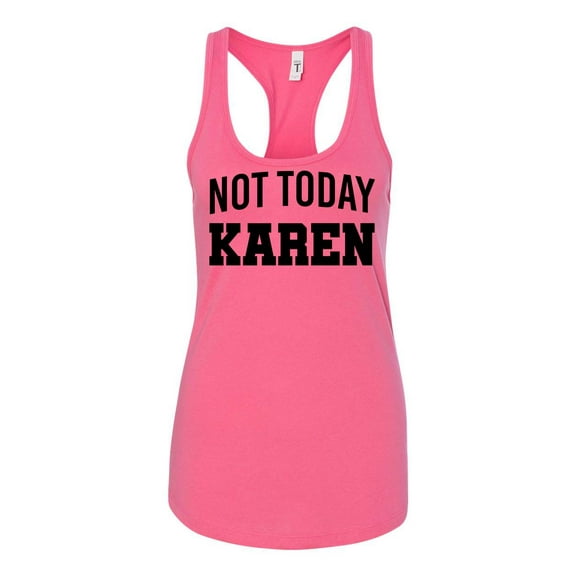 Women's #FYP For You Page Ladies Racerback Tank Top-Hot Pink-small