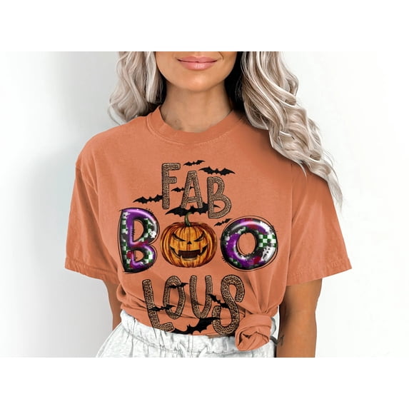 Women's Fab Boo Lous Halloween Shirt