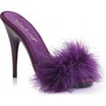 thumbnail image 1 of Women's Fabulicious Poise 501F Marabou Slide, 1 of 2