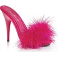 thumbnail image 1 of Women's Fabulicious Poise 501F Marabou Slide, 1 of 2