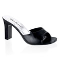 thumbnail image 1 of 3 1/4" Square Heel Slide - Blk Pu, 15, 1 of 2