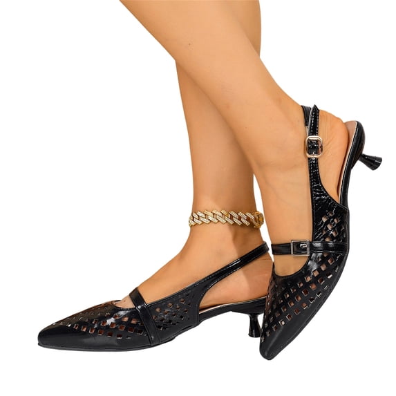 Women's Fabulous Lady Slingback Pump Shoe