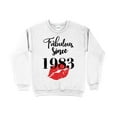 thumbnail image 1 of Women's Fabulous Since 1983 Sweatshirt, 40th Birthday Sweater, 1 of 9
