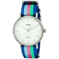 thumbnail image 1 of Women's Fairfield 37 Watch, Blue/Pink/Green Nylon Slip-Thru Strap, 1 of 3