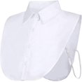 thumbnail image 1 of MINKUROW Women's Fake Collar Detachable Dickey Collar Half Shirts False Collar2PCS, 1 of 7
