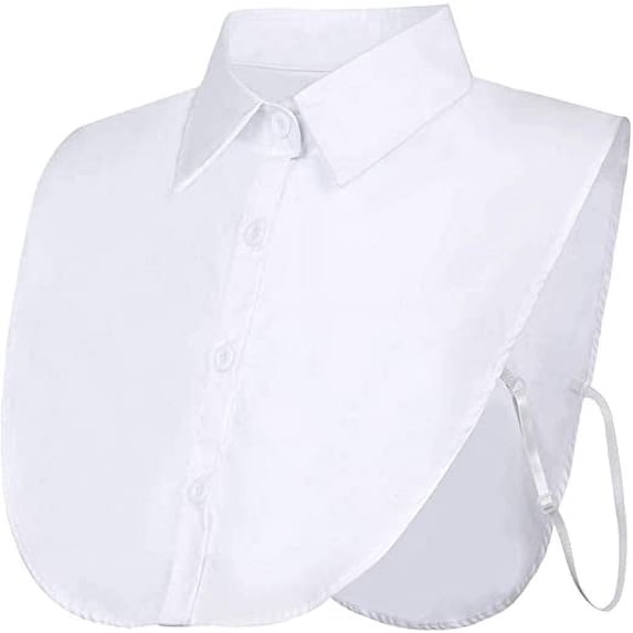 MINKUROW Women's Fake Collar Detachable Dickey Collar Half Shirts False Collar2PCS