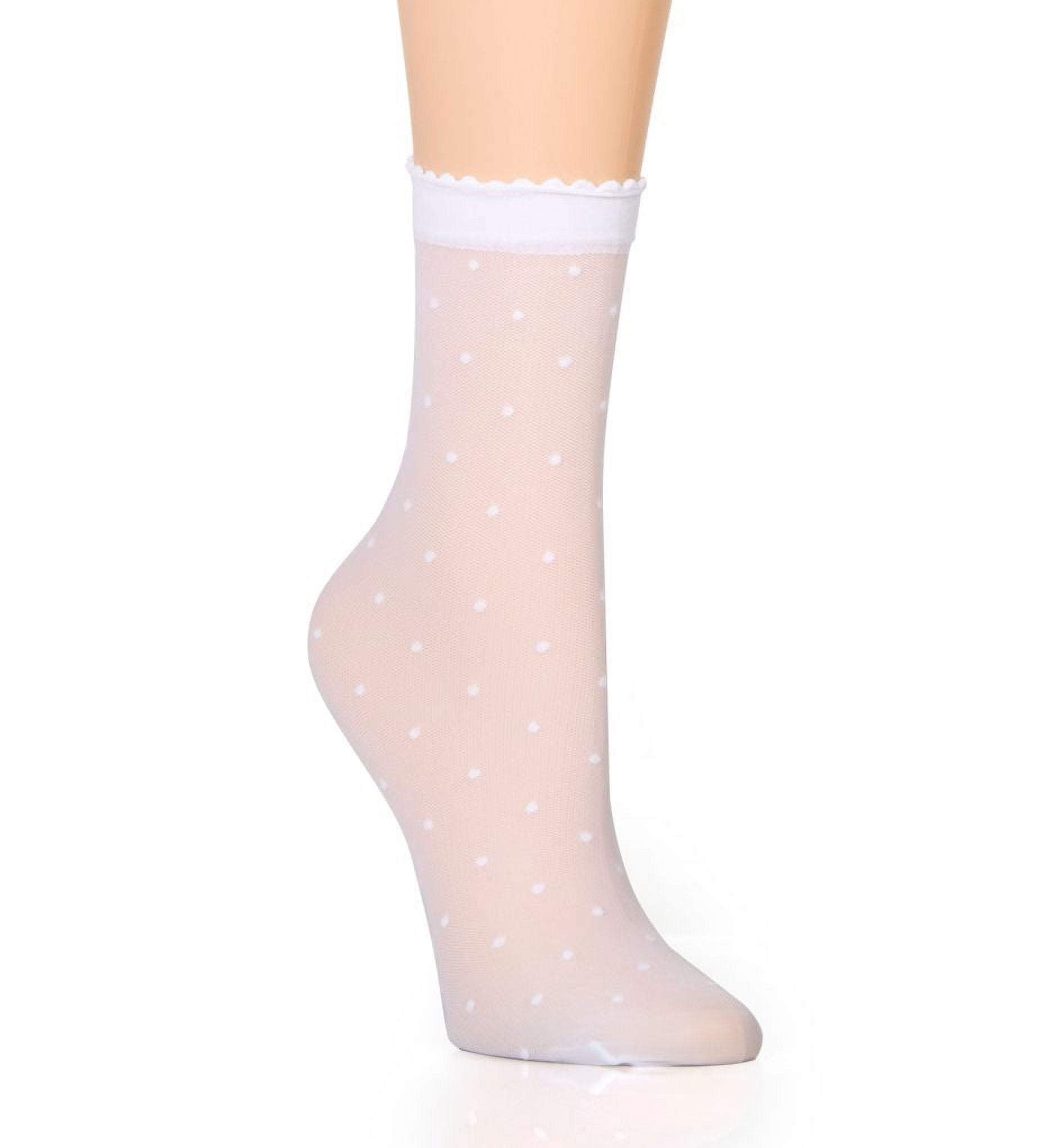 FALKE Dot 15 DEN Dames Sokjes, Grijs (pearl Grey