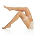 thumbnail image 1 of Women's Falke 41513 Pure Matt 20 Transparent Stay-Up Thigh Highs (Cocoon S), 1 of 4