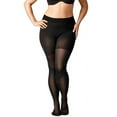 thumbnail image 1 of Women's Falke 43001 Plus Size Semi Opaque Matte Tights (Black 5), 1 of 2