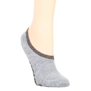 Womens Falke 46597 Cosy Ballerina Invisible Socks Light Grey S