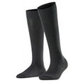 thumbnail image 1 of Women's Falke 47645 Family Cotton Knee High Socks (Anthracite Melange M/L), 1 of 5