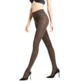 thumbnail image 1 of Women's Falke 48425 Soft Merino Wool Blend Tights (Dark Brown S), 1 of 5