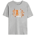 thumbnail image 1 of Women’s Fall Graphic T-Shirt, Autumn Vibes Letter Print, Cotton Short Sleeve, S-4XL, 1 of 5