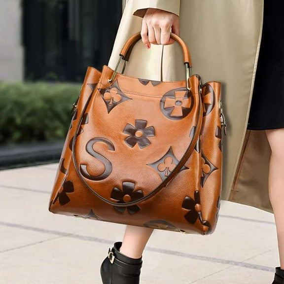 Women's Fall Handbag with Eming Design - Spacious Single-Shoulder Carryall