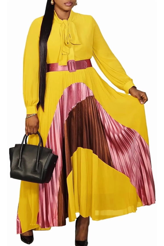 Women's Fall Maxi Work Dresses Business Dress Elegant Cocktail Party Long Dress