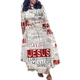 thumbnail image 1 of Women's Fall Midi Dress Long Sleeve Casual Crew Neck Smocked Long Dress, 1 of 8